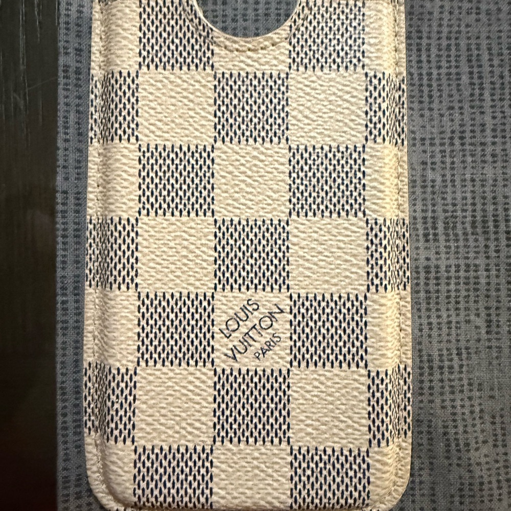 Louis Vuitton Damier Azur credit card case